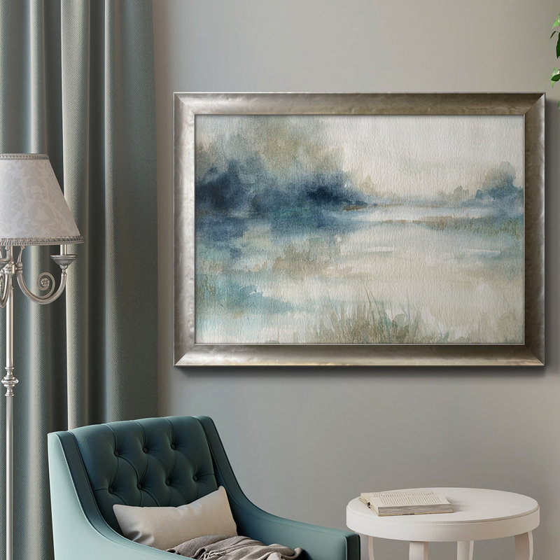 17 Stories Still Evening Waters II Framed On Canvas Print Wayfair